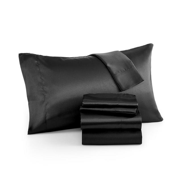 Madison Park Essentials Satin 6-Pc. California King Sheet Set