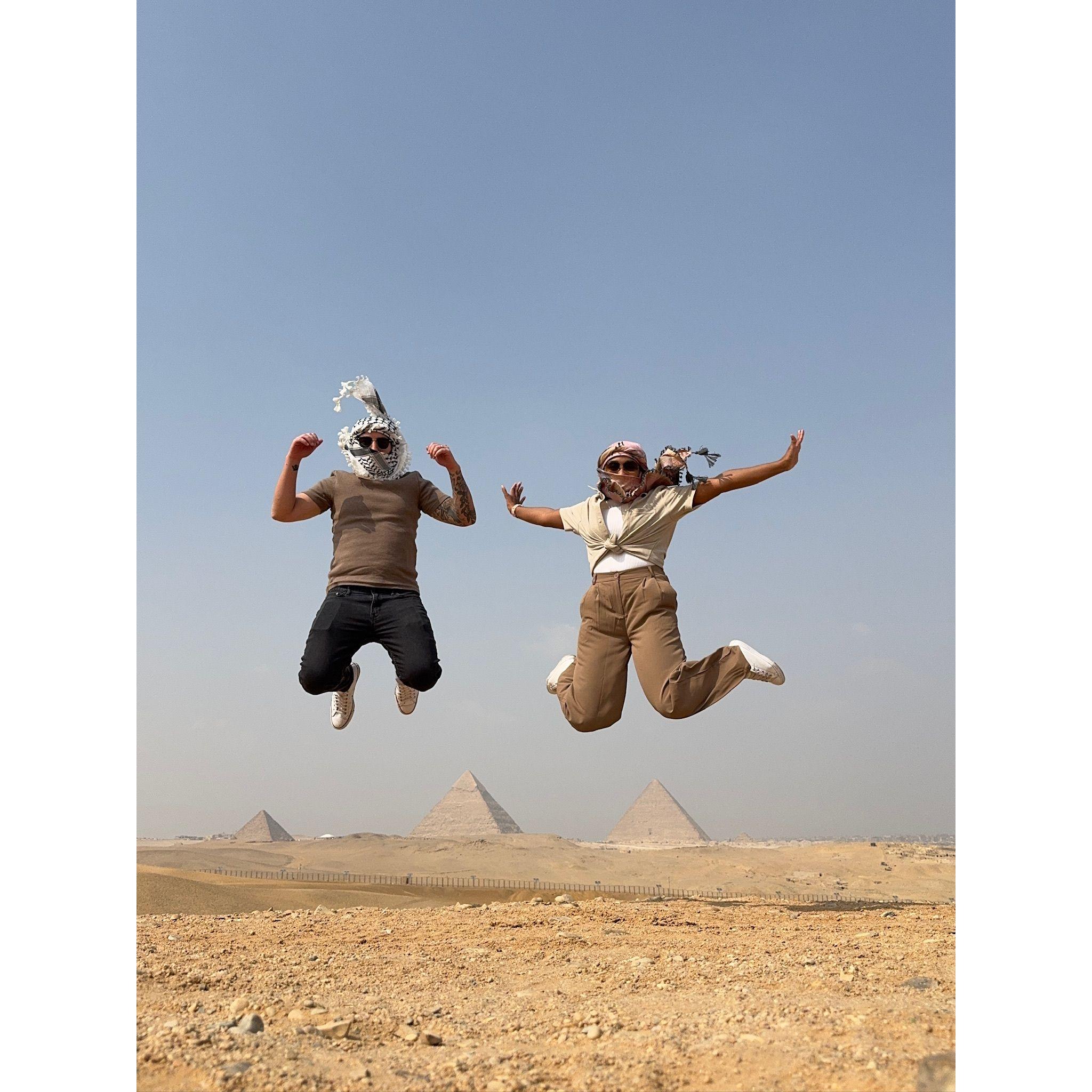 ATV tour through the desert of Egypt