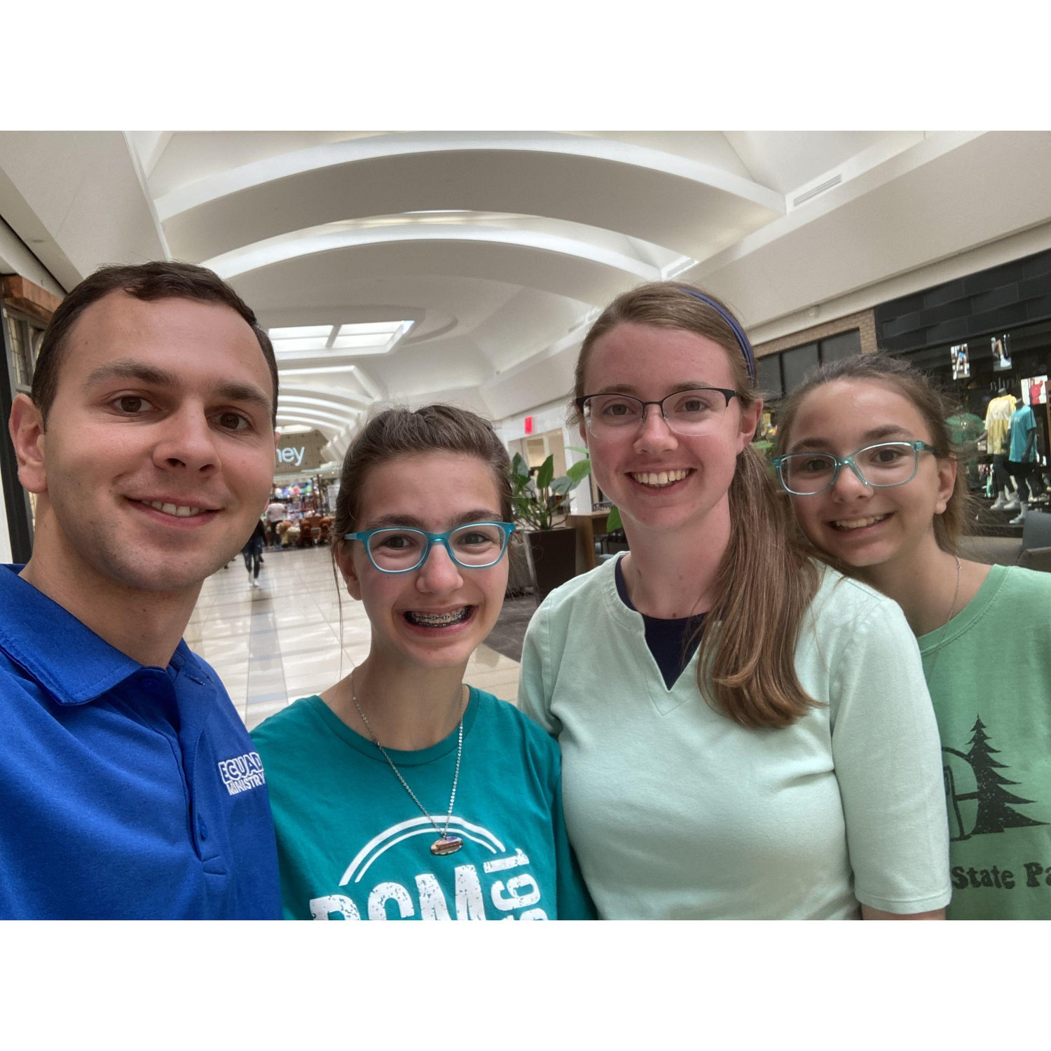shopping with the sisters