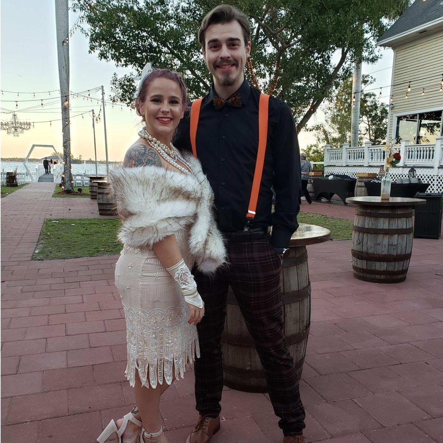 Z&A at the Bartley Wedding