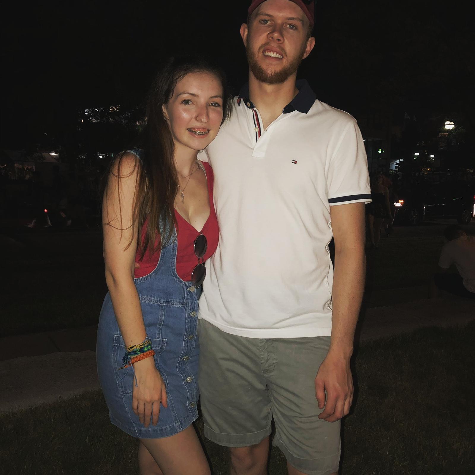 Our first concert together
“Maybe I’m a fool for you”