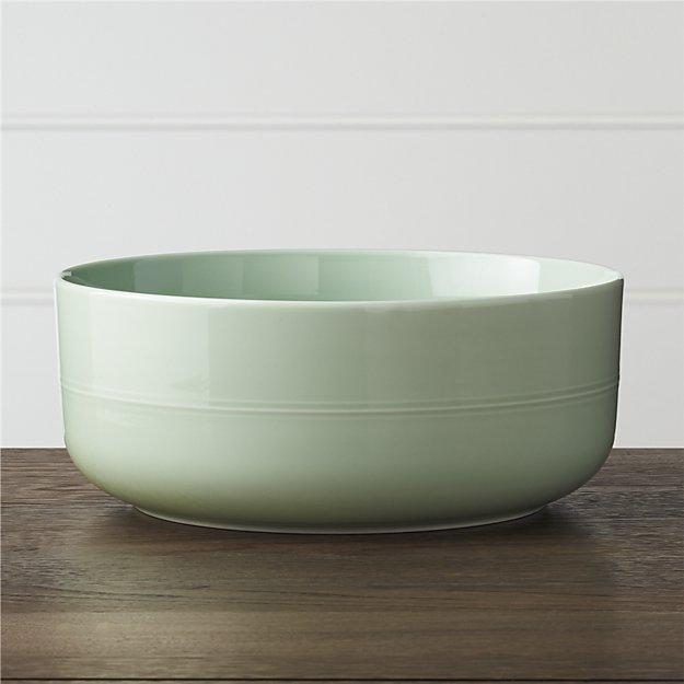 Hue Green Serving Bowl