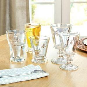Ballard Designs Bee Glassware Collection Set of 4