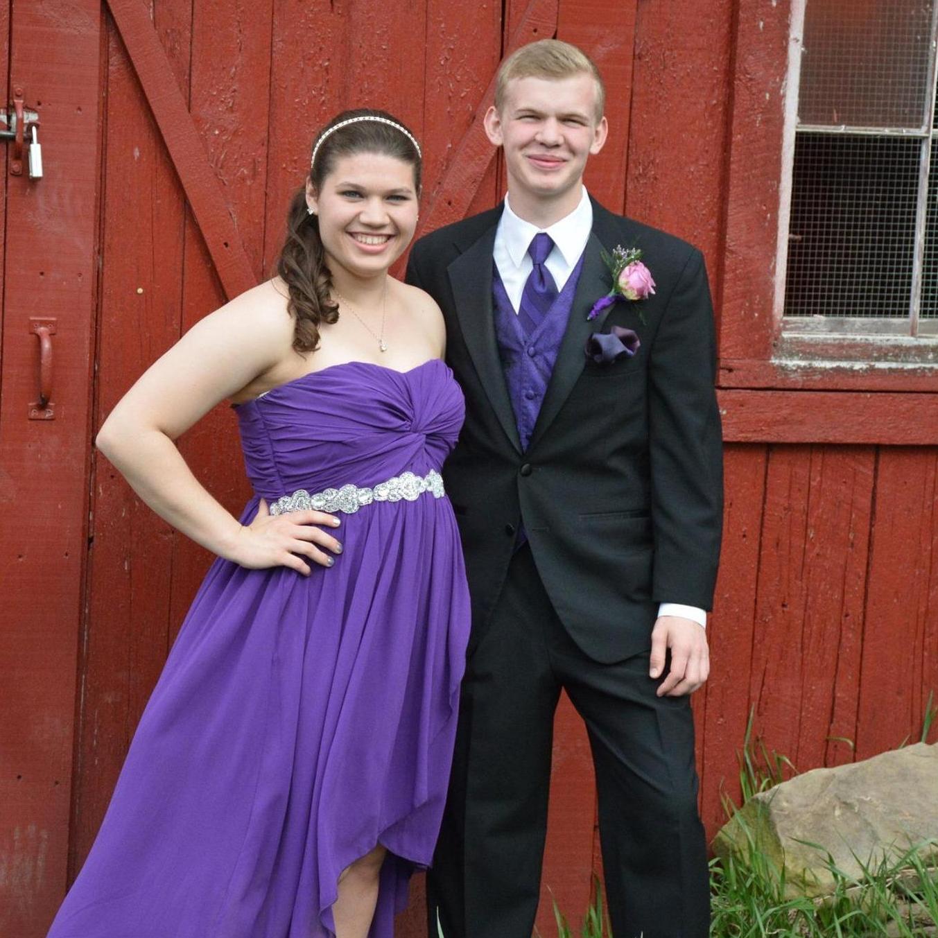 Prom 2014, our official first date!