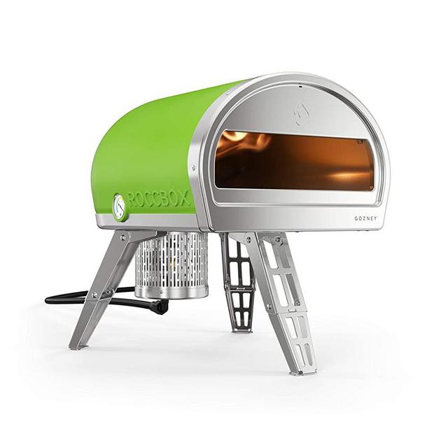 ROCCBOX by Gozney Portable Outdoor Pizza Oven - Gas Fired, Fire & Stone Outdoor Pizza Oven - Green