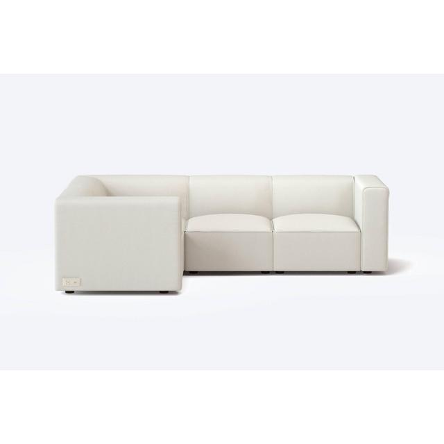 Node Modular Sectional Sofa Beige - Coddle