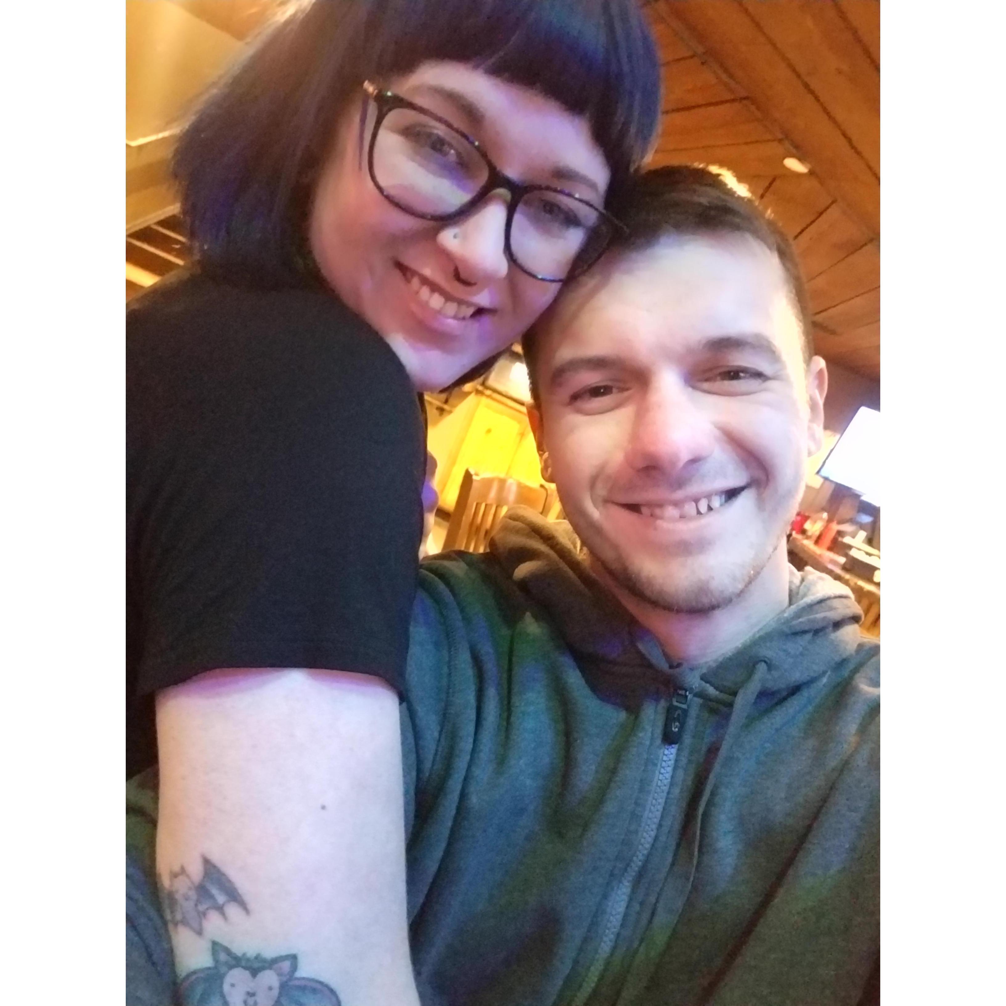 Jody's birthday, April 2018