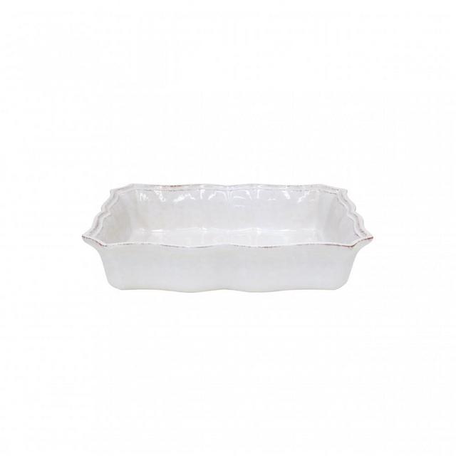 Casafina Impressions White Medium Baker
