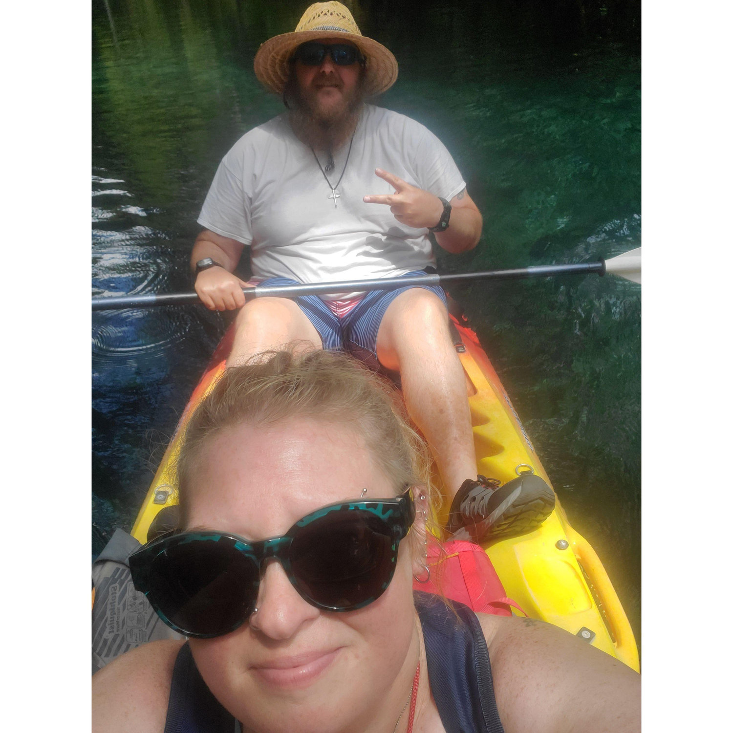 Kayaking at Silver Springs