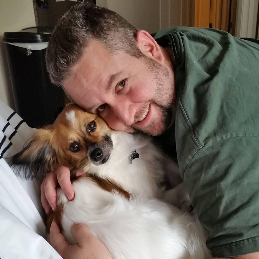 Fezzik loves his Daddy.