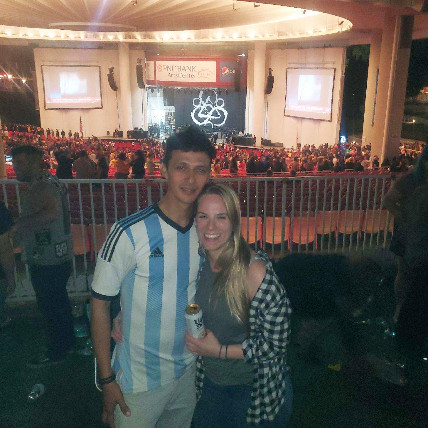 Seeing Coheed & Cambria live, PNC Bank Arts Center, September 2021.