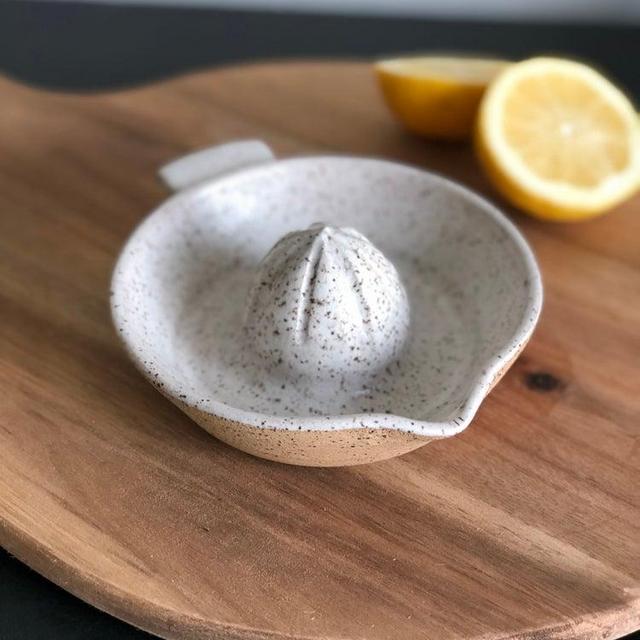 Speckled ceramic Citrus juicer
