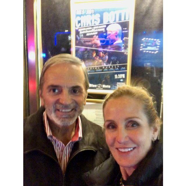 Ringing in New Year 2023 with Chris Botti at the famed Blue Note jazz club in NYC!