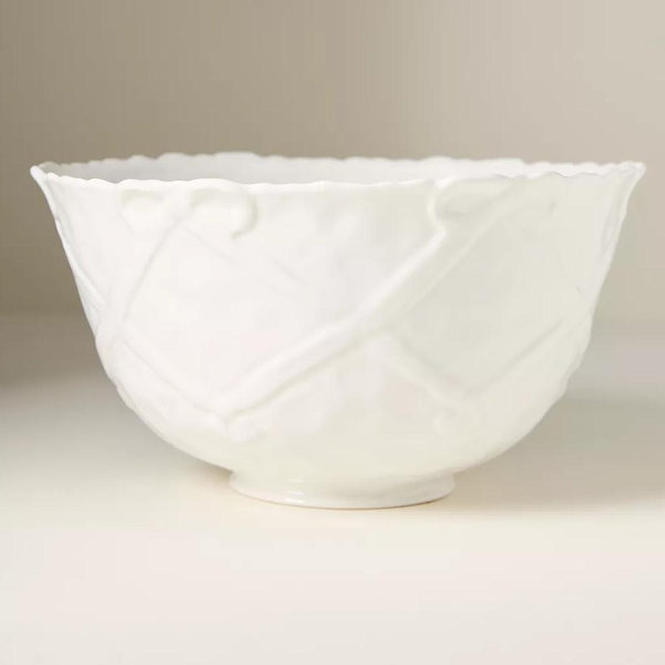 Benedita Bow Ceramic Stoneware Serve Bowl