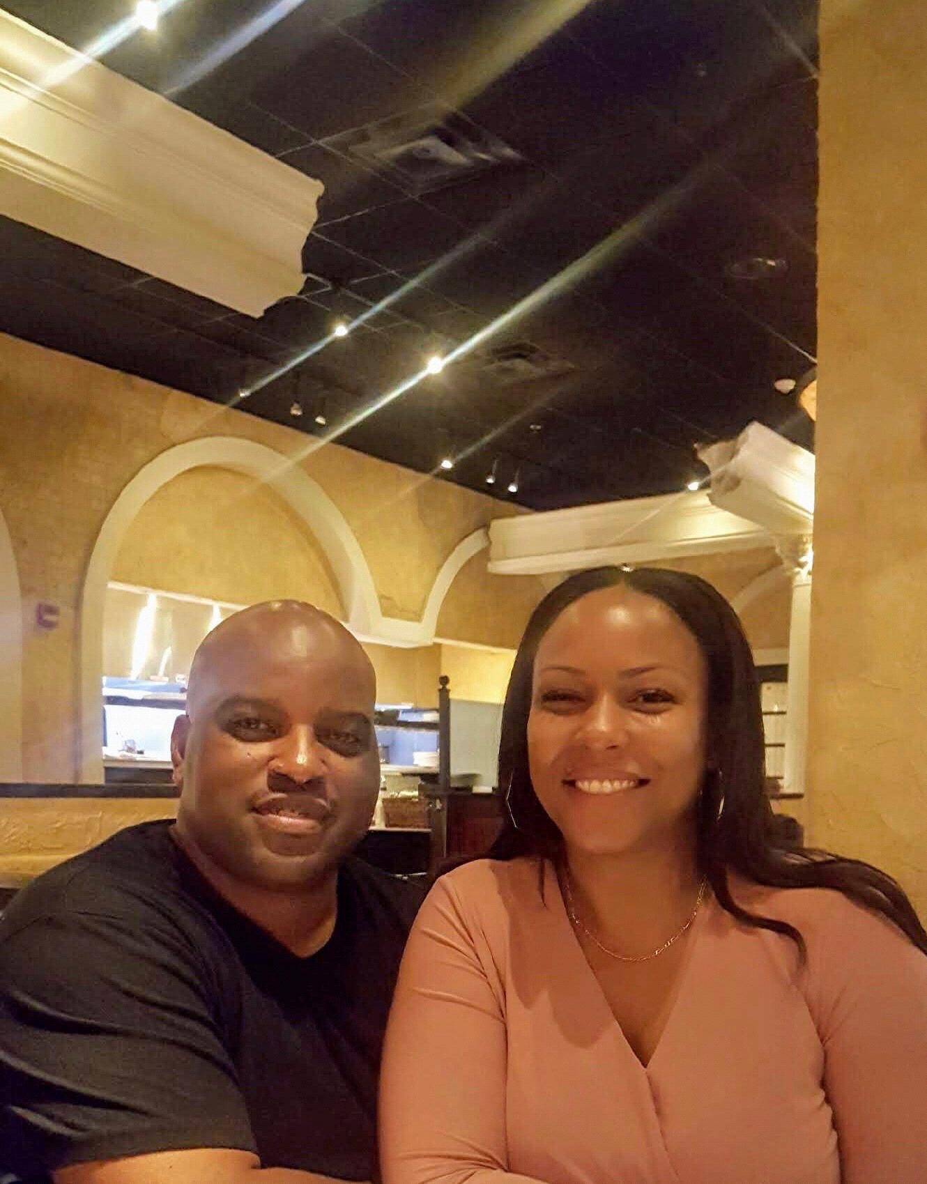 Dinner with his family at Bravo, Italian Restaurant Buffalo - September