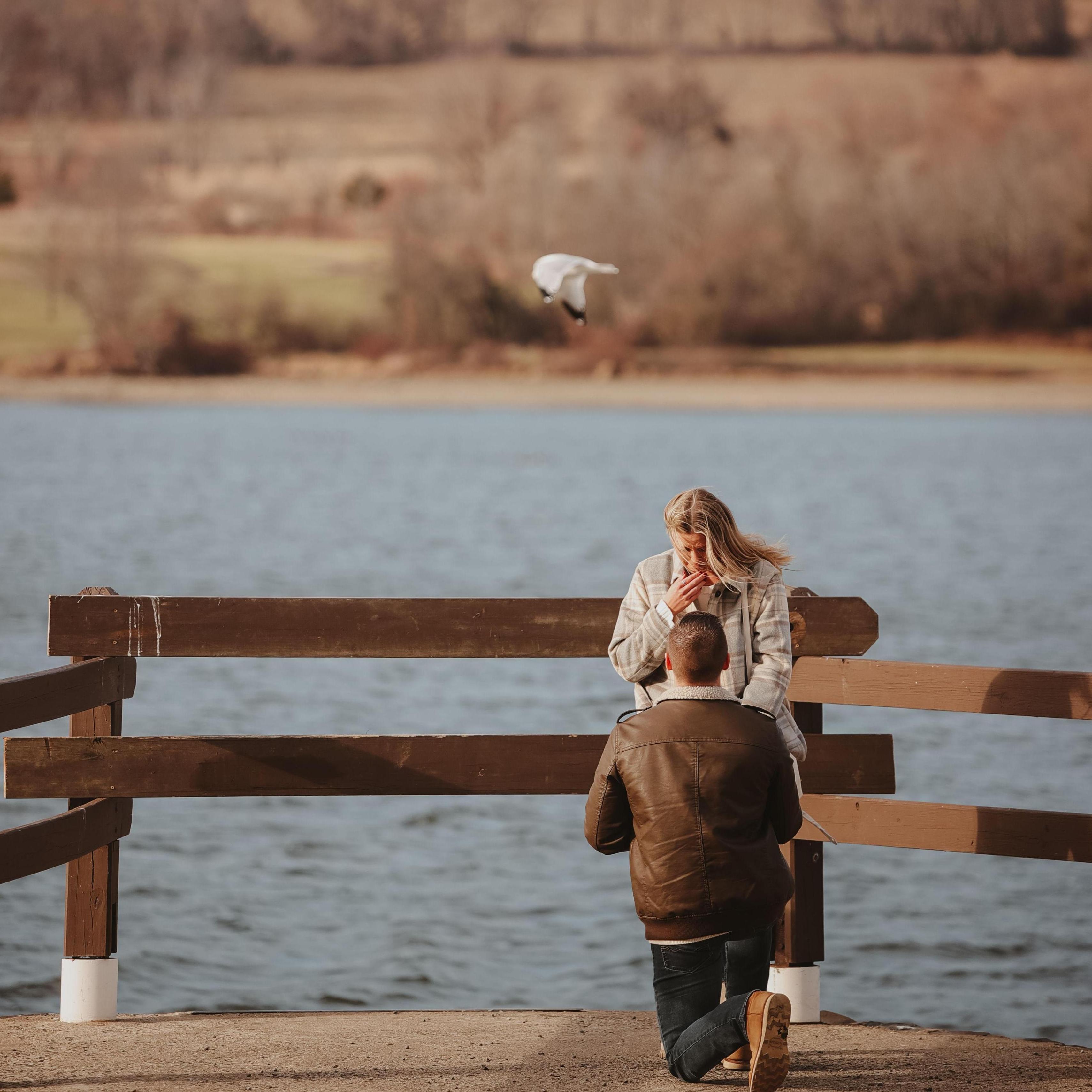December 07, 2024 We got Engaged at Peace Valley Park!