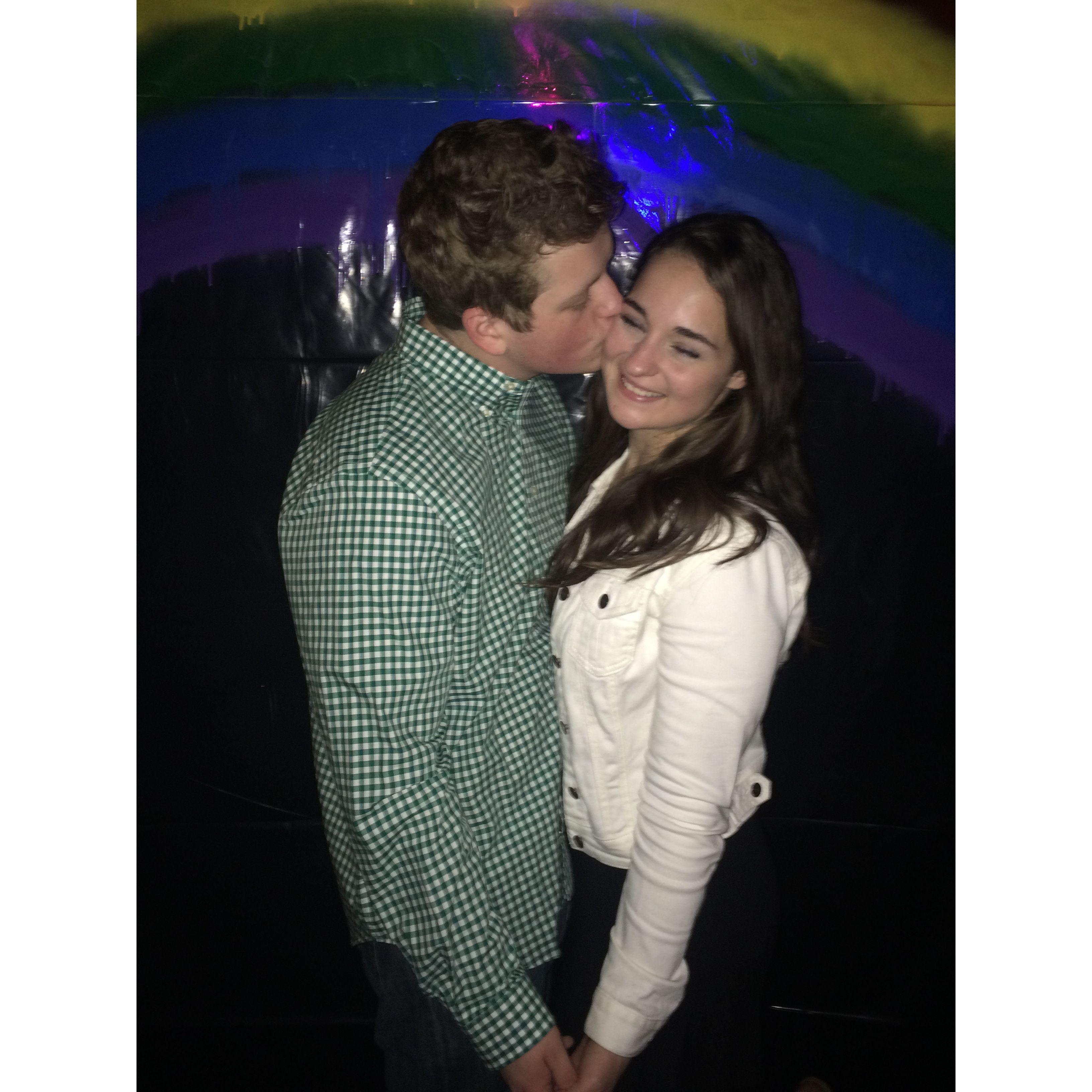 2016 our first picture together as an official couple