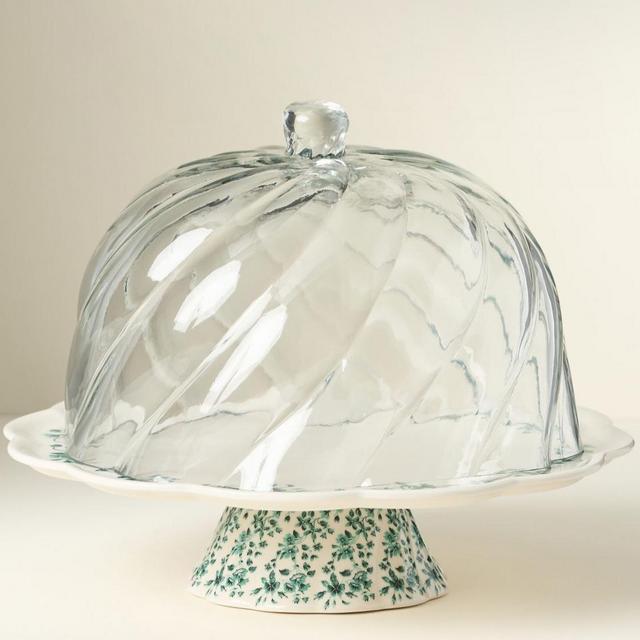 Etta Stoneware Cake Stand