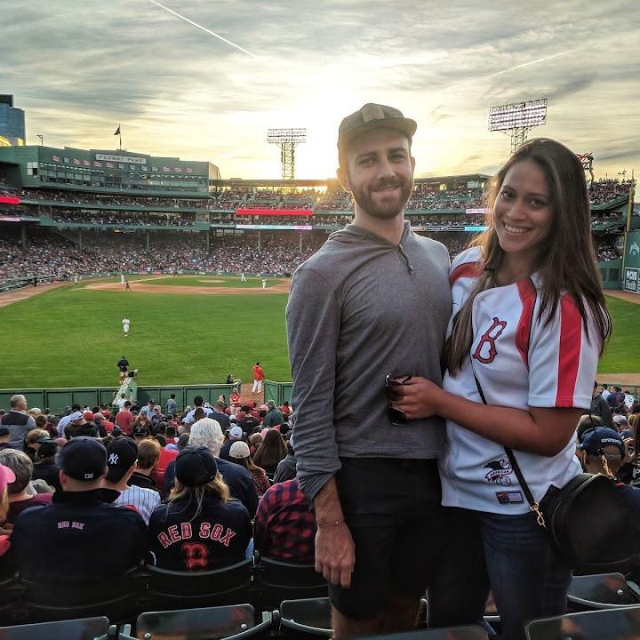 My first game at Fenway Pahk!