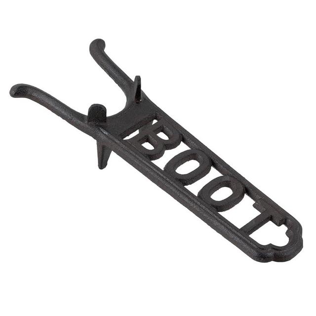 FARM IN Farmhouse Boot Jack Puller Rustic Shoe Jack Remover Heavy Duty Cast Iron for Home or Garden