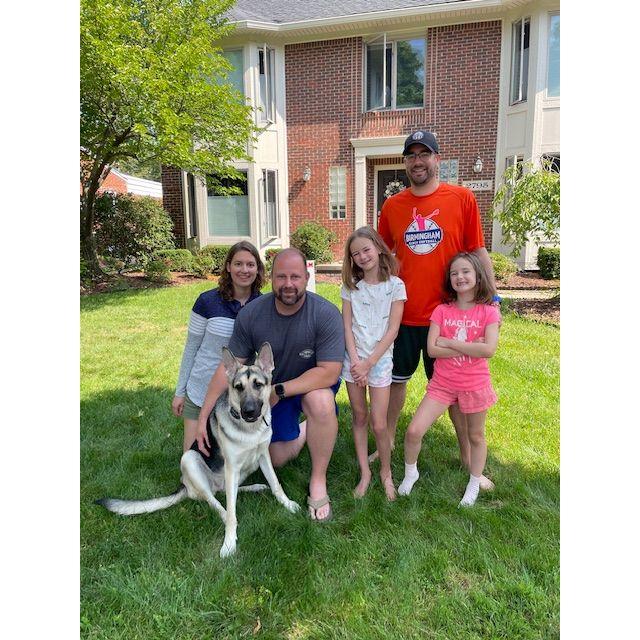 Visiting the Angas in Michigan after getting engaged. Josh and Chad are cousins, but really grew up as siblings. I had heard a LOT about him by the time we met.