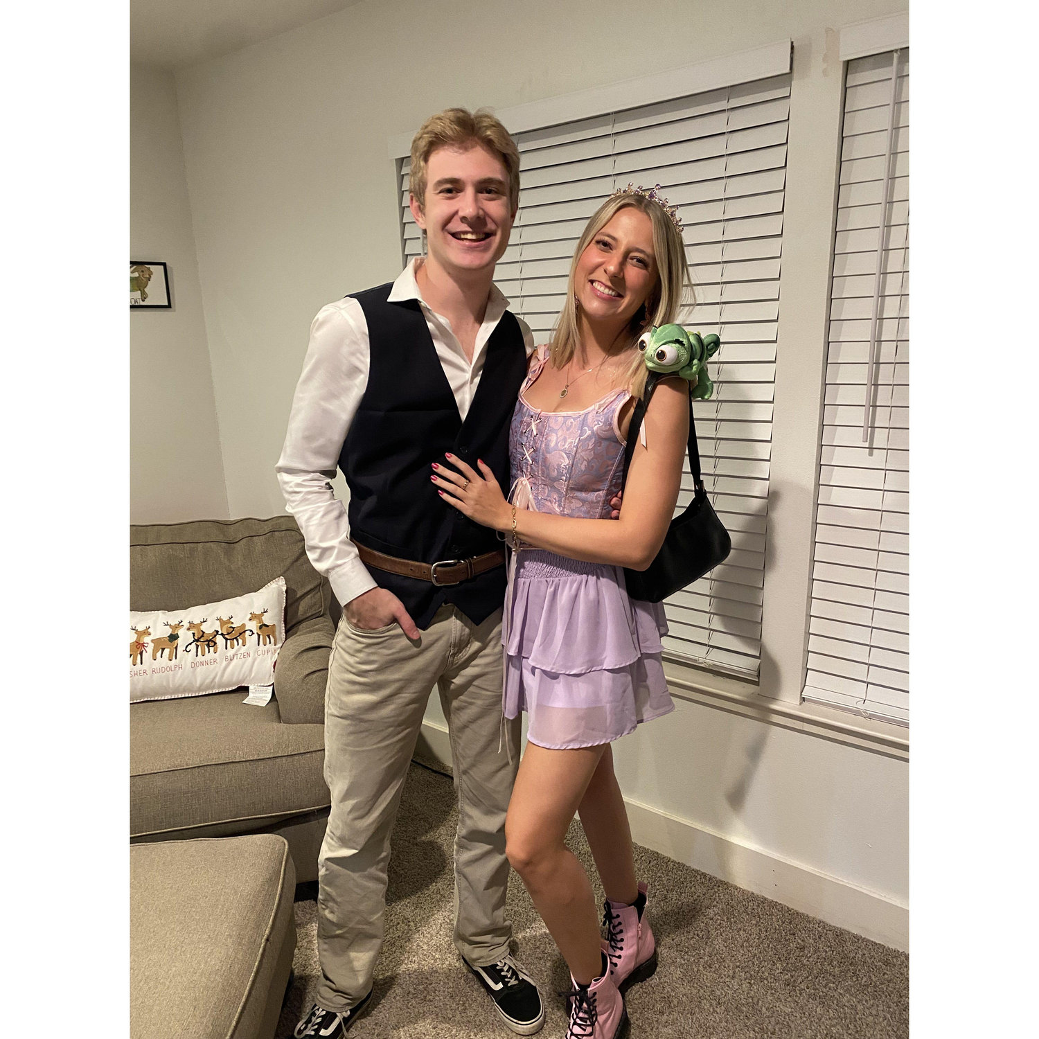Rapunzel and Flynn or Jess and Aidan?