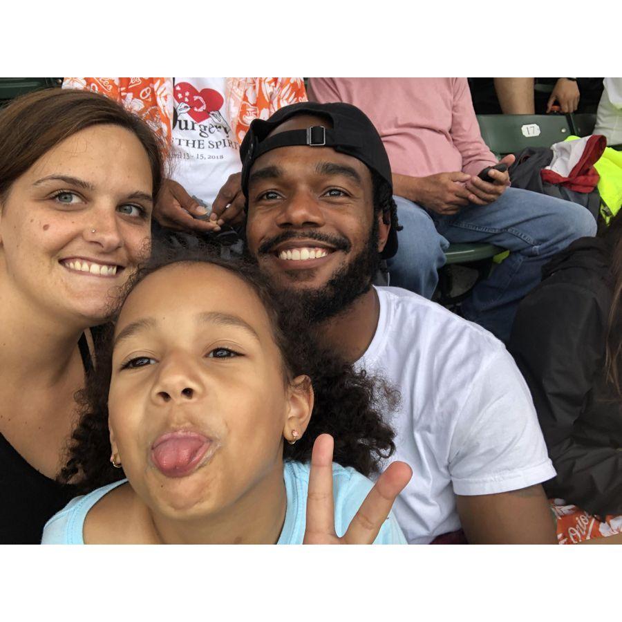 Family trip to an O's game