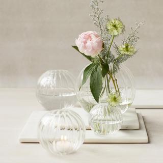 3-Piece Optic Orb Vase