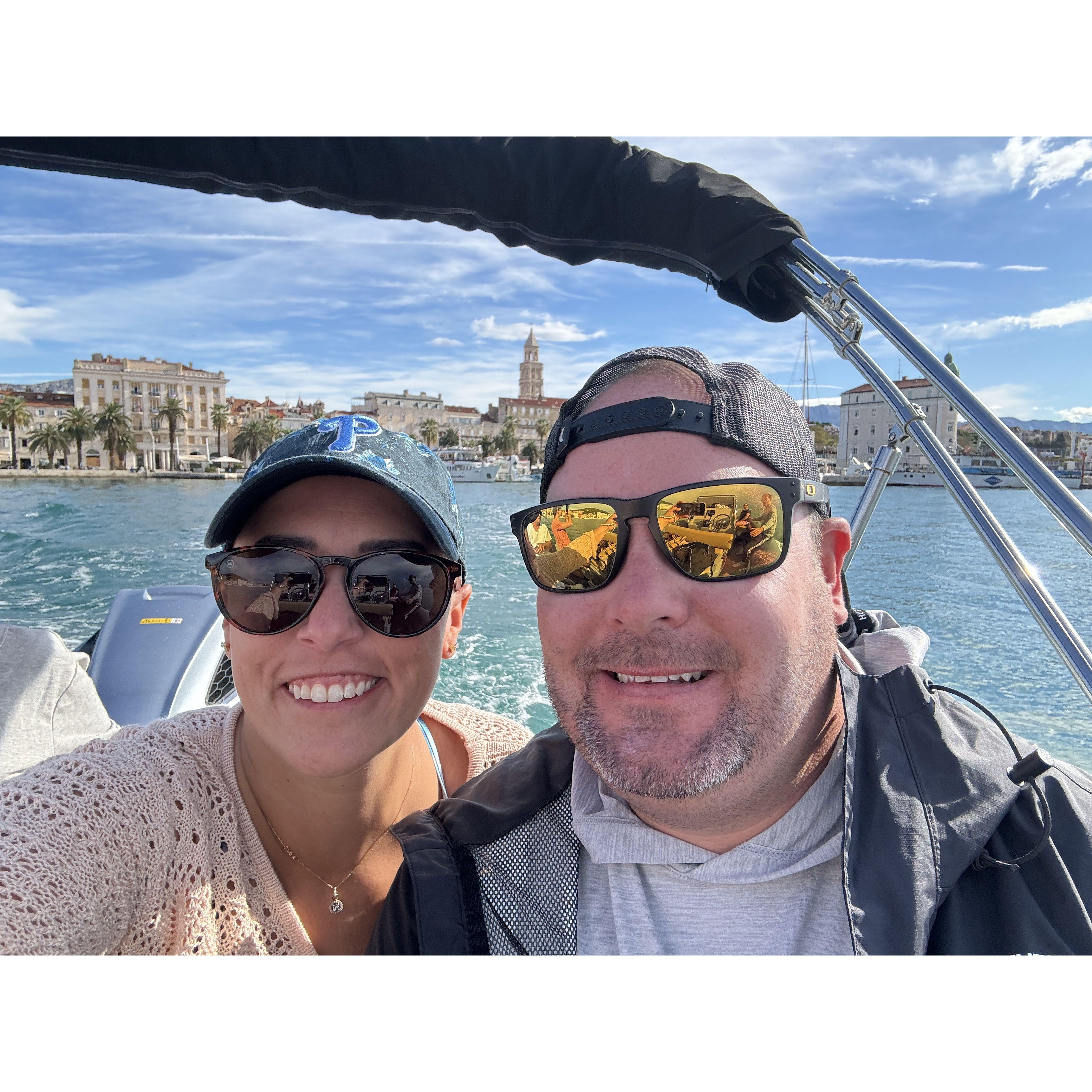 Split, Croatia.... after the engagement!