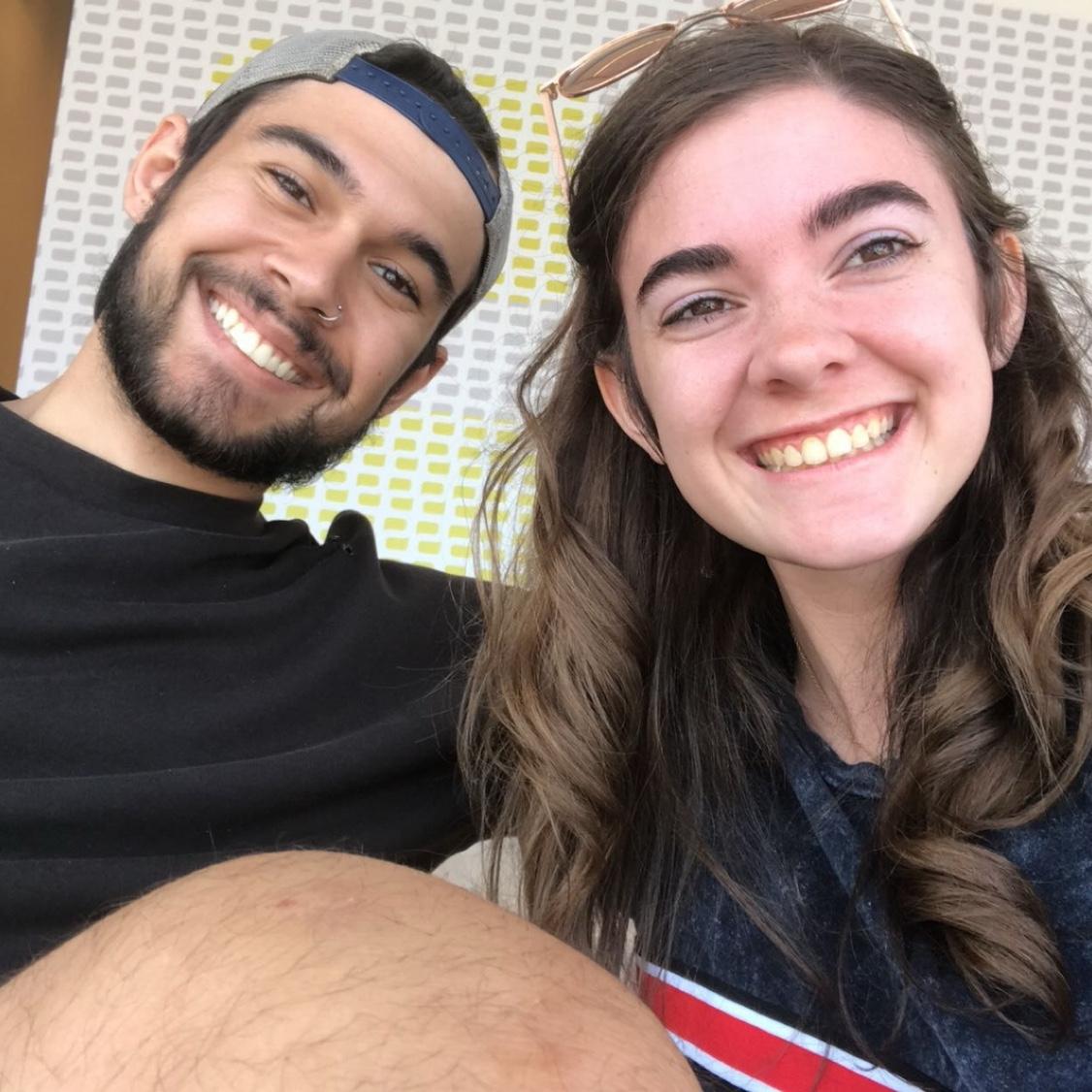 One of our first dates to the Anchorage History Museum