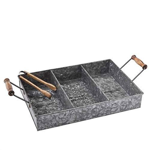 Mud Pie S'More Tray 2 Piece Set