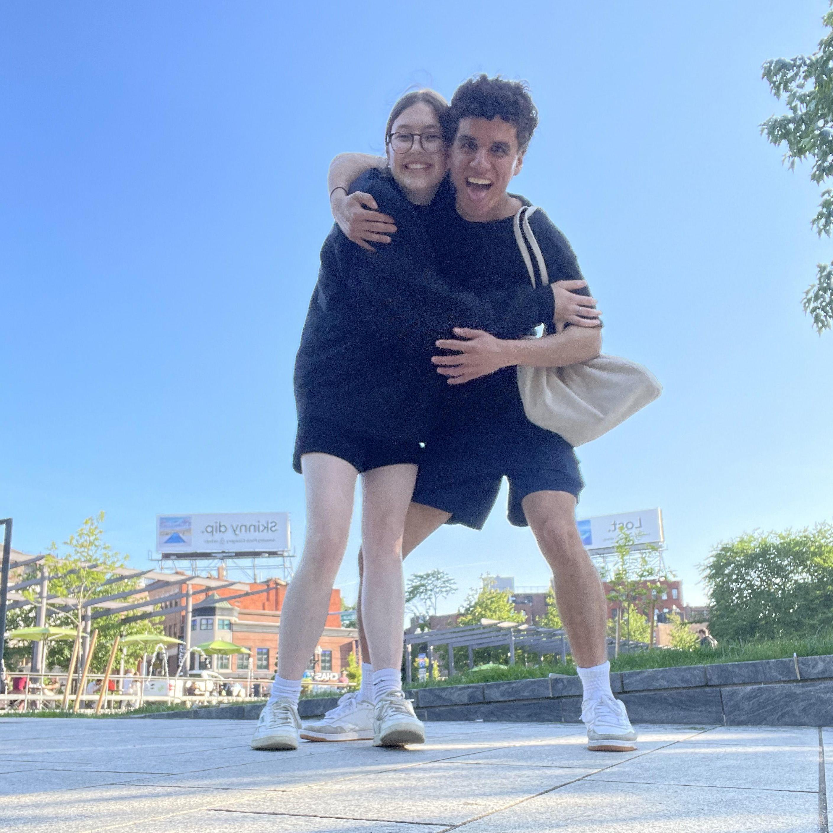Gabe visited Molly in Boston where she was interning in June of 2023!