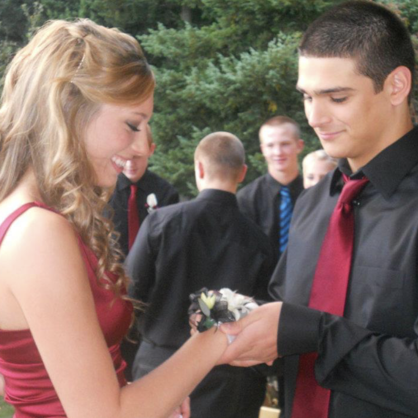 Freshman year homecoming.