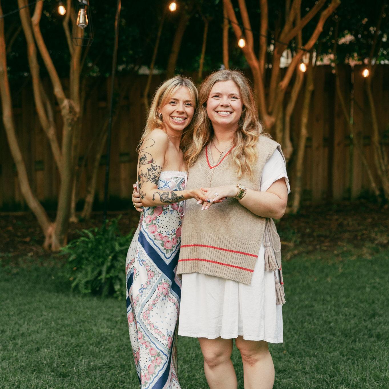 Mary and her sister, Anna!