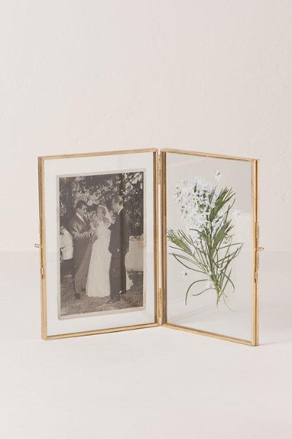 Double Locket Picture Frame