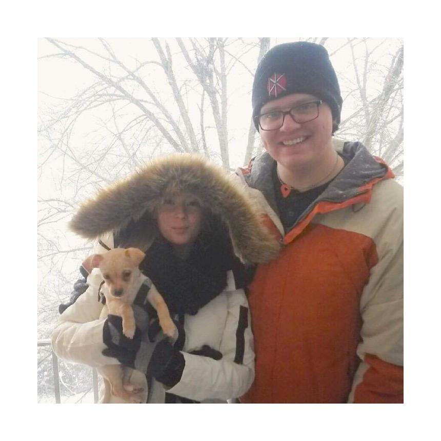 Clover’s 1st Blizzard, 9 weeks old
Baltimore, Maryland
January 2016