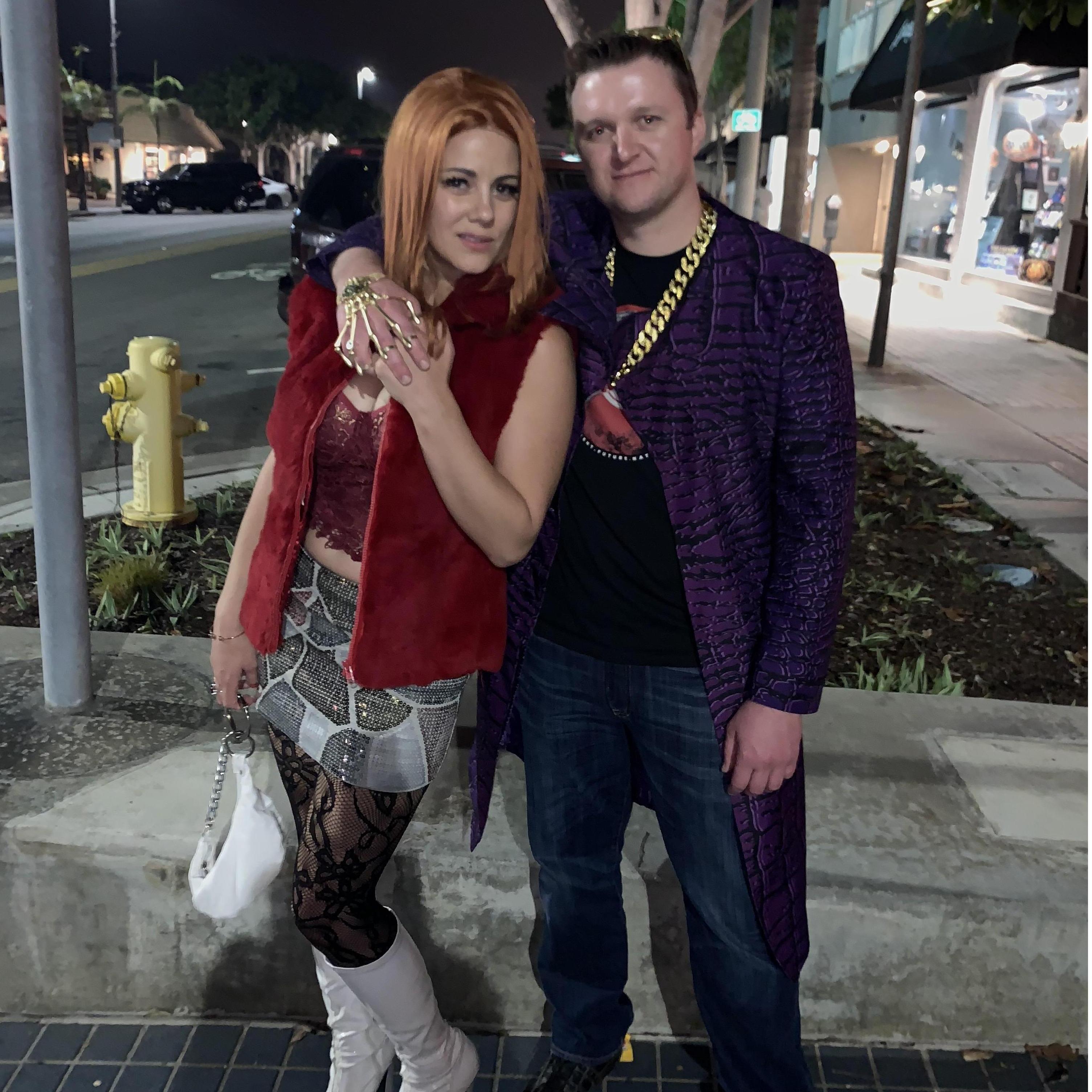 Halloween-- Ginger Spice + Steampunk Pimp