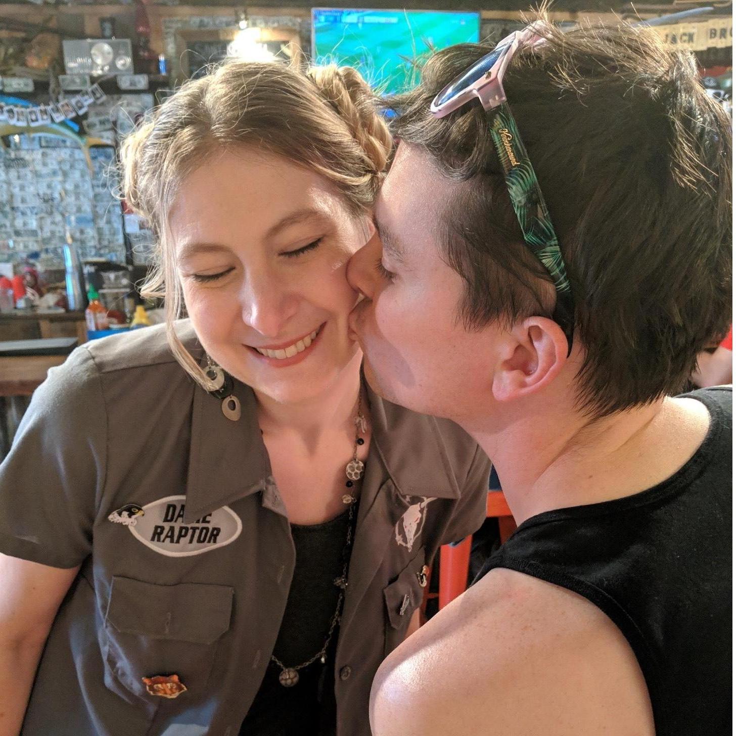 Kestrel's Saint Day at Jack Brown's, where the two of us met (May 4, 2019)