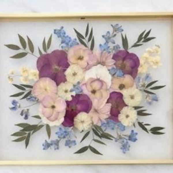 Fresh Pressed Florals Wedding Bouquet Preservation