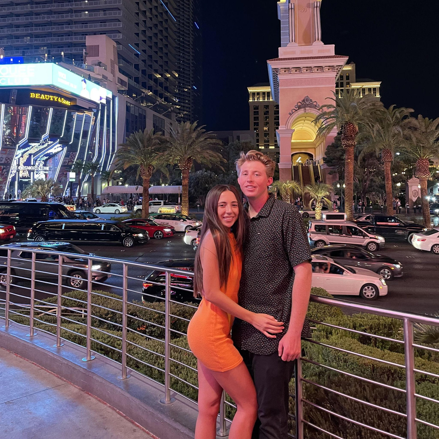 Our 2 year anniversary trip to Vegas - where we both learned we do not like Vegas!