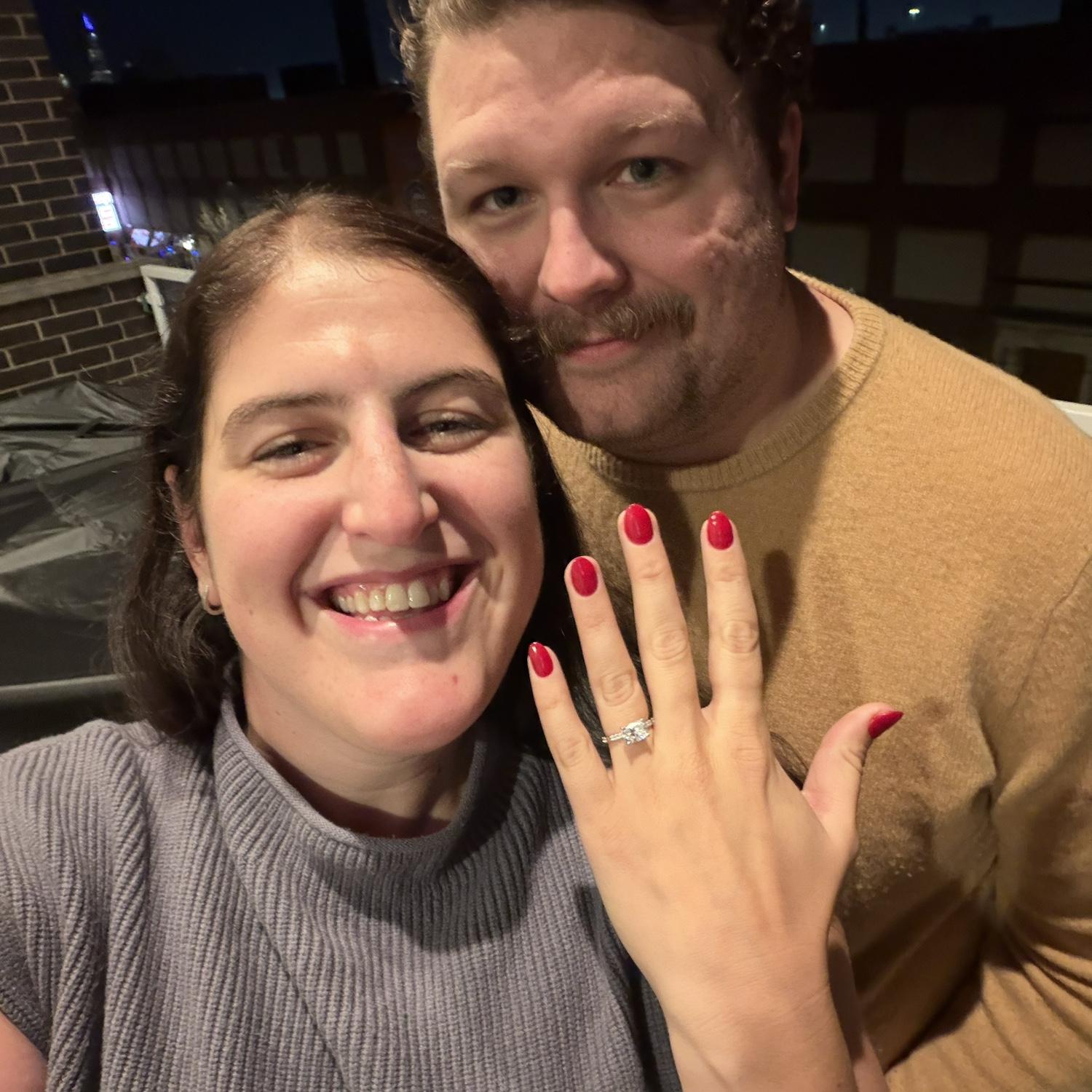 The night we got engaged! - November 2025