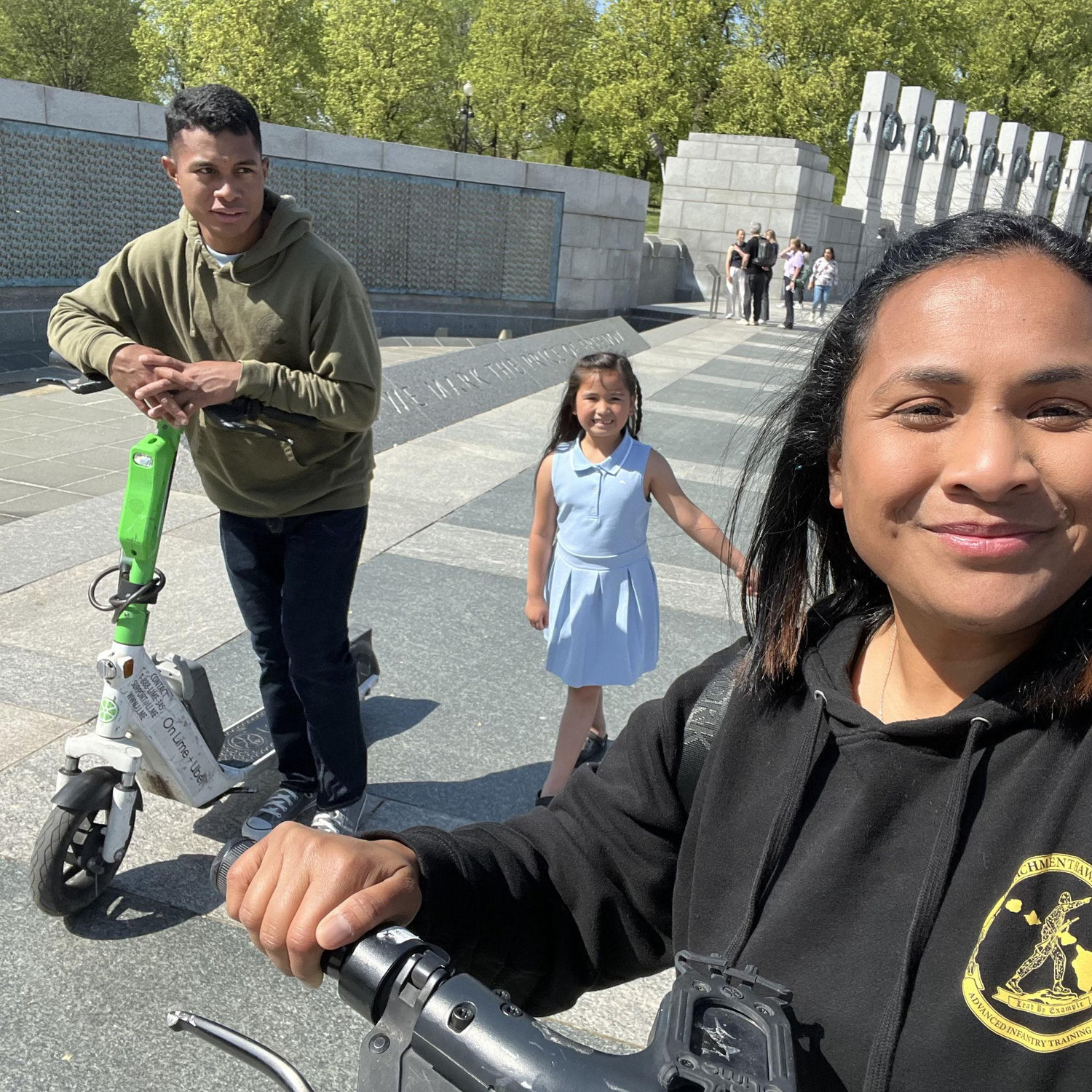 First adventure during his 2nd visit.
