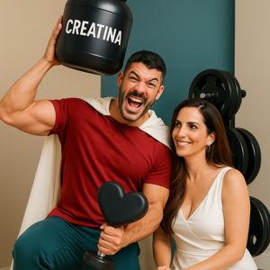 Kit academia do noivo …Ajude o noivo a manter o shape