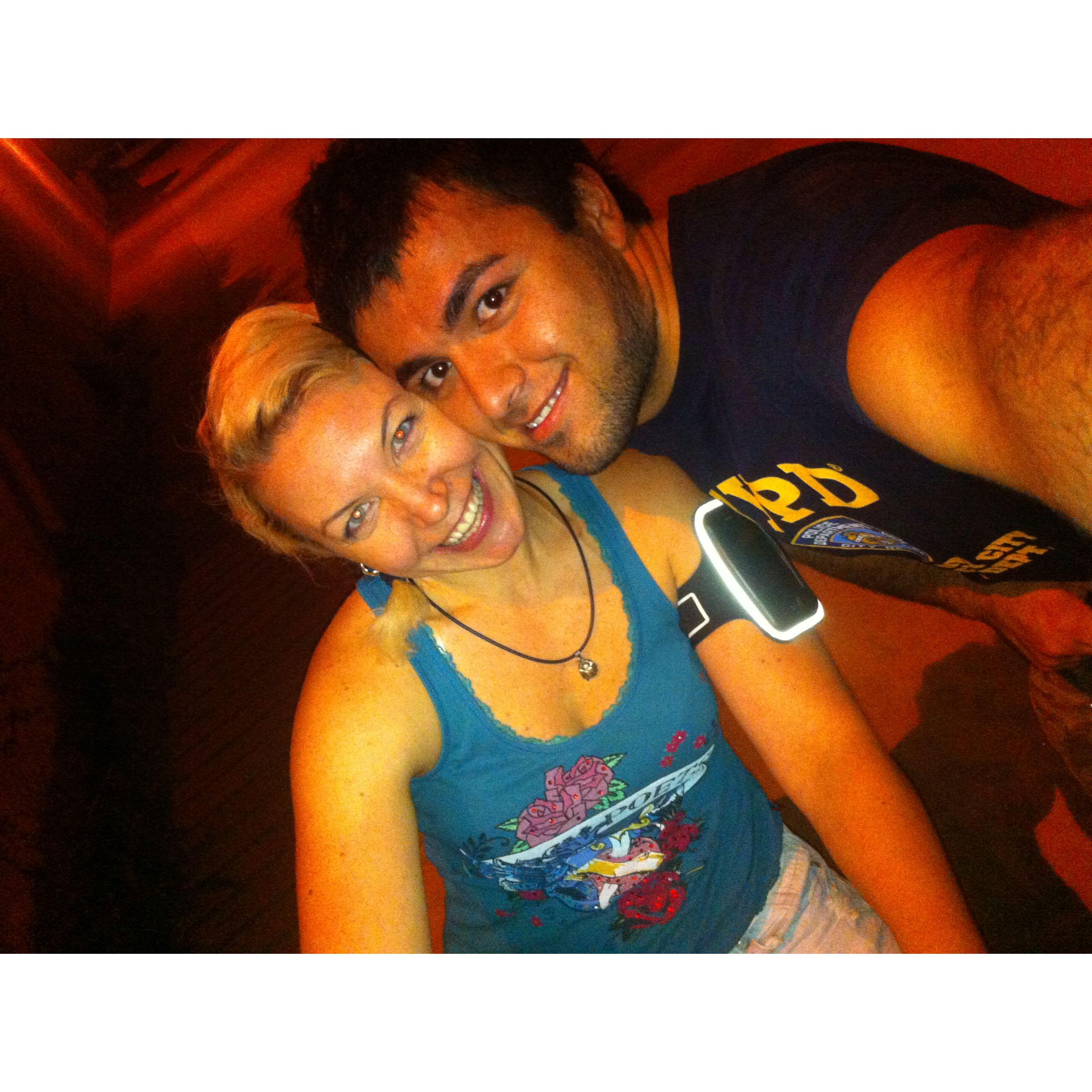 The very first pictures of us together