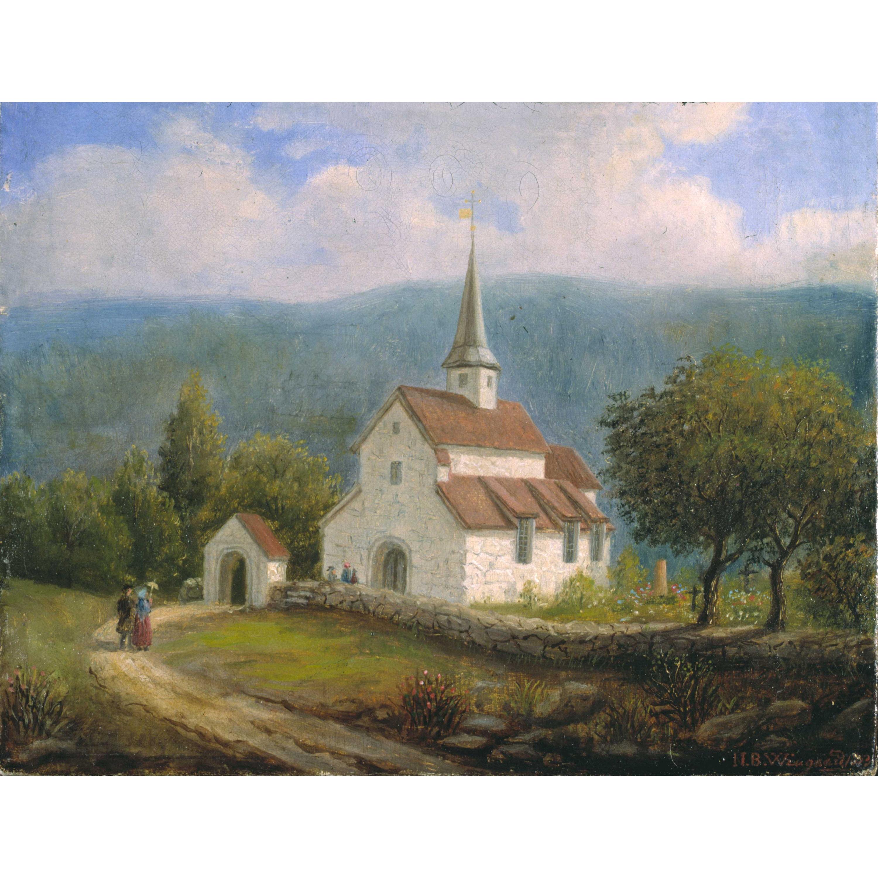 Niels Bang Wingaard - Gamle Aker kirke