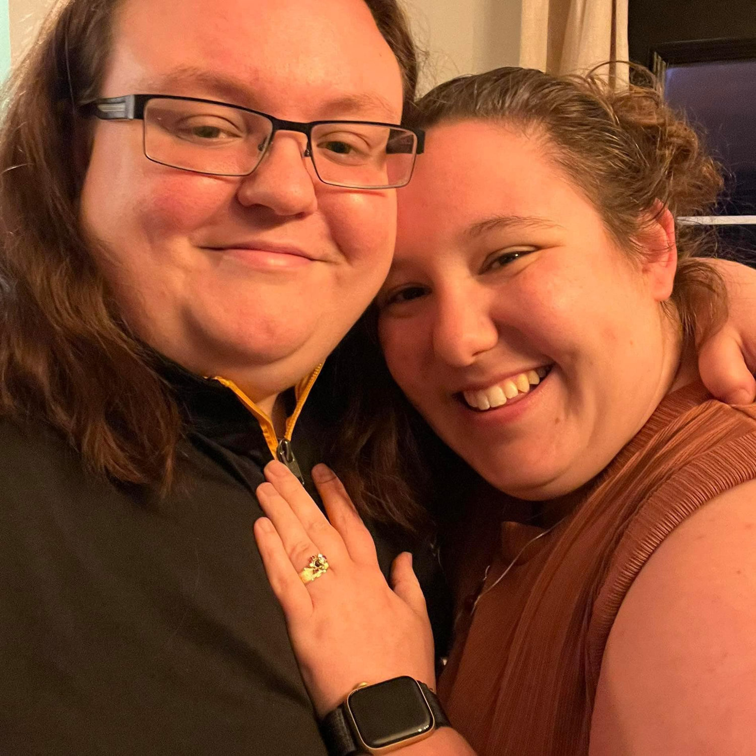 Right after we got engaged!