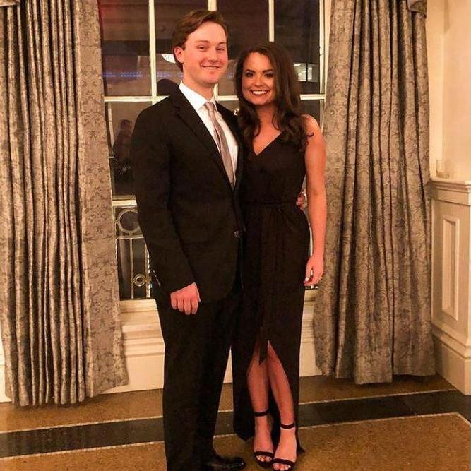 Last year's Barrister's Ball.  Kasey is in his second year of law school at the University of Tulsa.