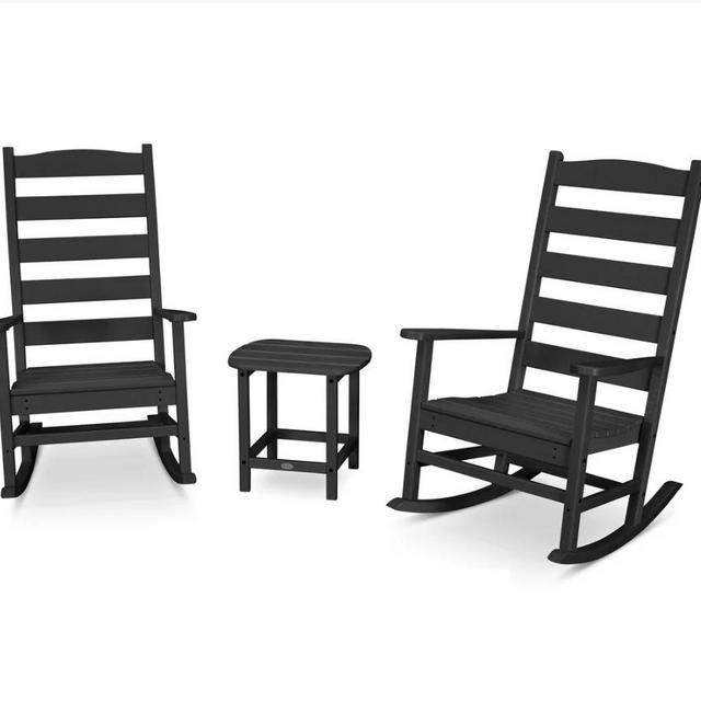 Shaker 3-Piece Porch Rocking Chair Set