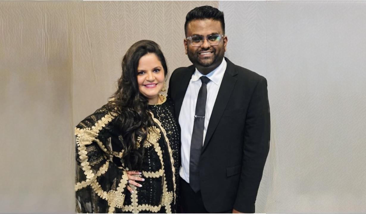 The Wedding Website of Tejesh Patel and Leyya Medal