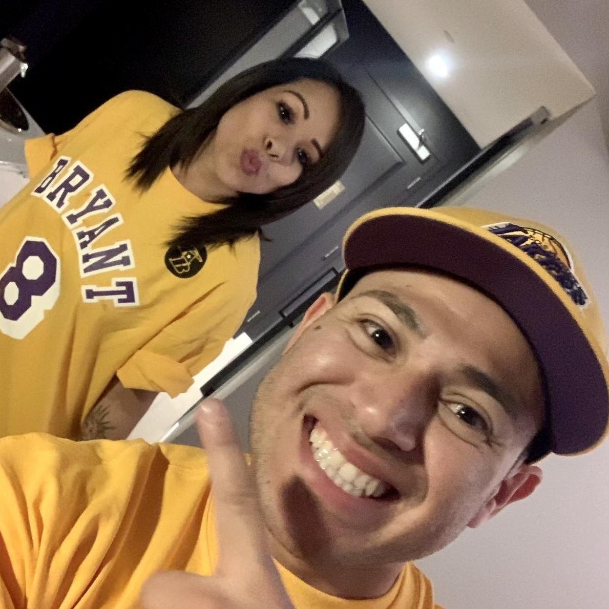 Laker Game in Memorial of Kobe Bryant
